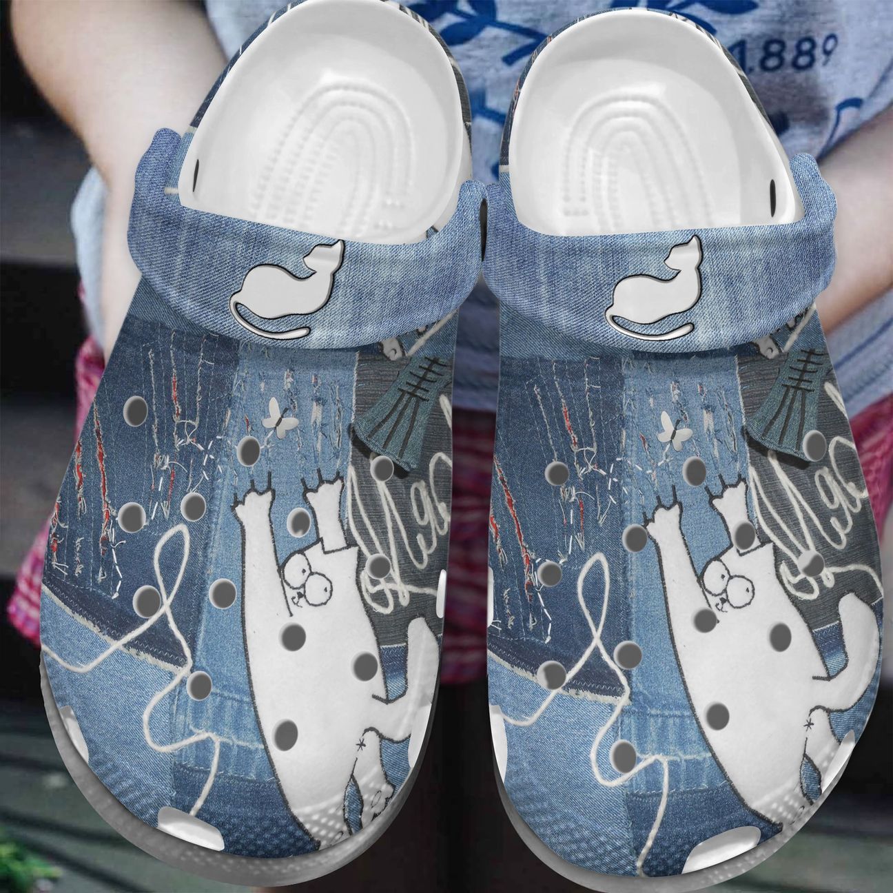 Cat Personalize Clog, Custom Name, Text, Fashion Style For Women, Men, Kid, Print 3D Meow