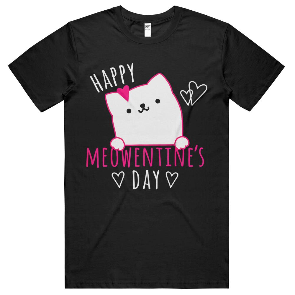 Cute Cat Valentines Day Shirt For Girls Kitty Quote T Shirts