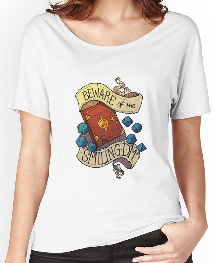 Beware Of The Smiling Dungeon Master Relaxed Shirt