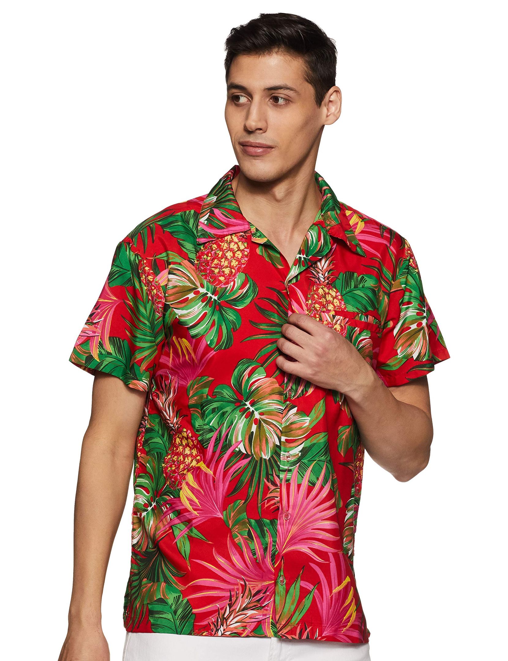 Pineapple Hibiscus Multicolor Amazing Design Hawaii Shirt Ha29319