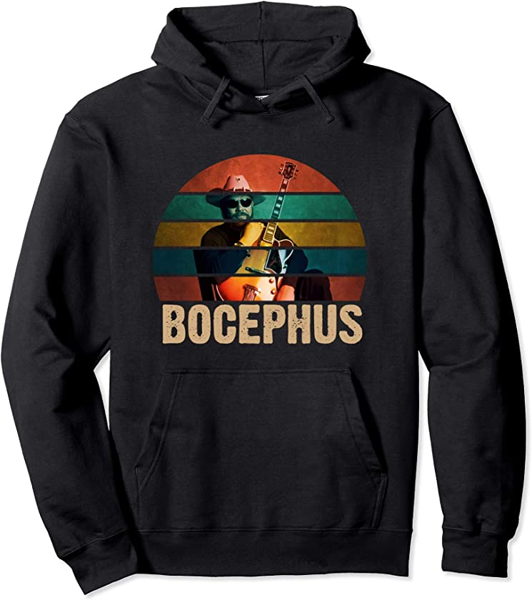 Bocephus Vintage Retro Hank Jr Distressed Williams Funny Pullover Hoodie