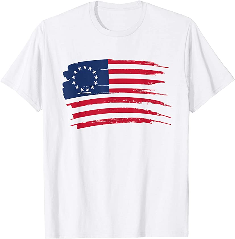 American Flag 1776 Vintage T-Shirt