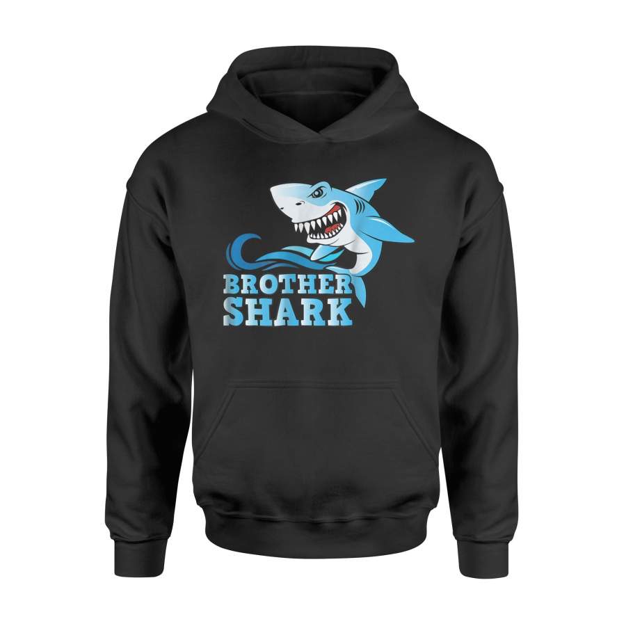 Cute Brother Shark Family Matching Shark Hoodie