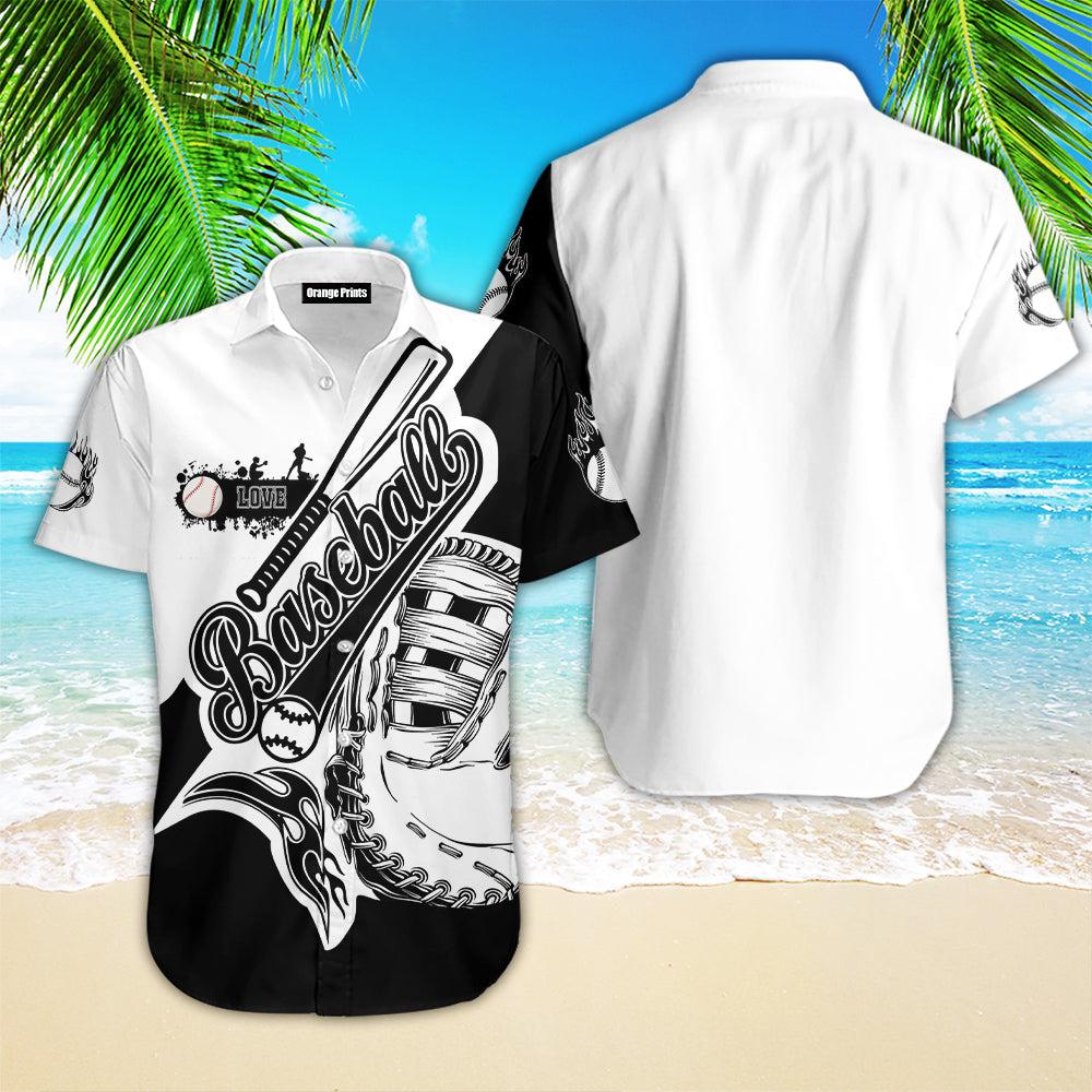 Bw Love Baseball Aloha Hawaiian Shirts For Men & For Women | Wt6990