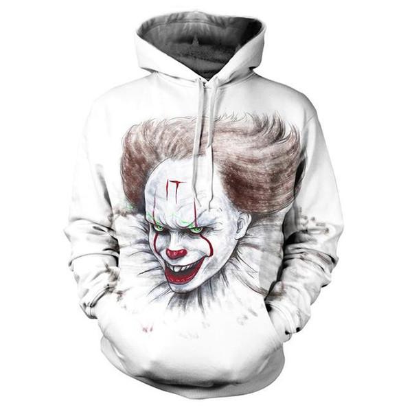 3D Printed Sweatshirt Hoodies – Suicide Squad Joker 3D Hooded Pullover