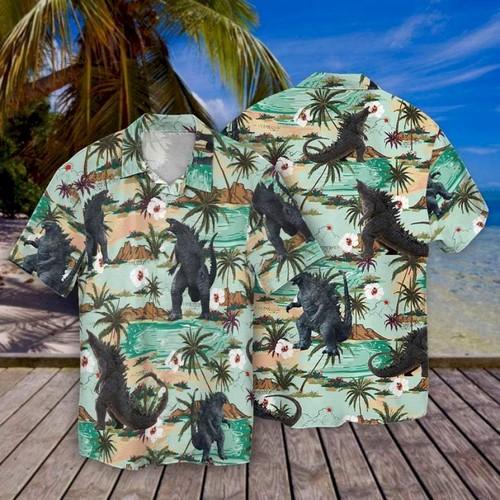 Godzilla Hawaii Shirt Unisex Adult Ha20987