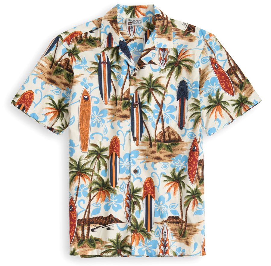 Palms Tan Nice Design Hawaii Shirt Ha36110