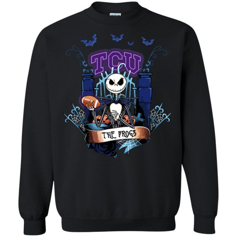 Tcu Horned Frogs Halloween The Nightmare Before Christmas Shirt