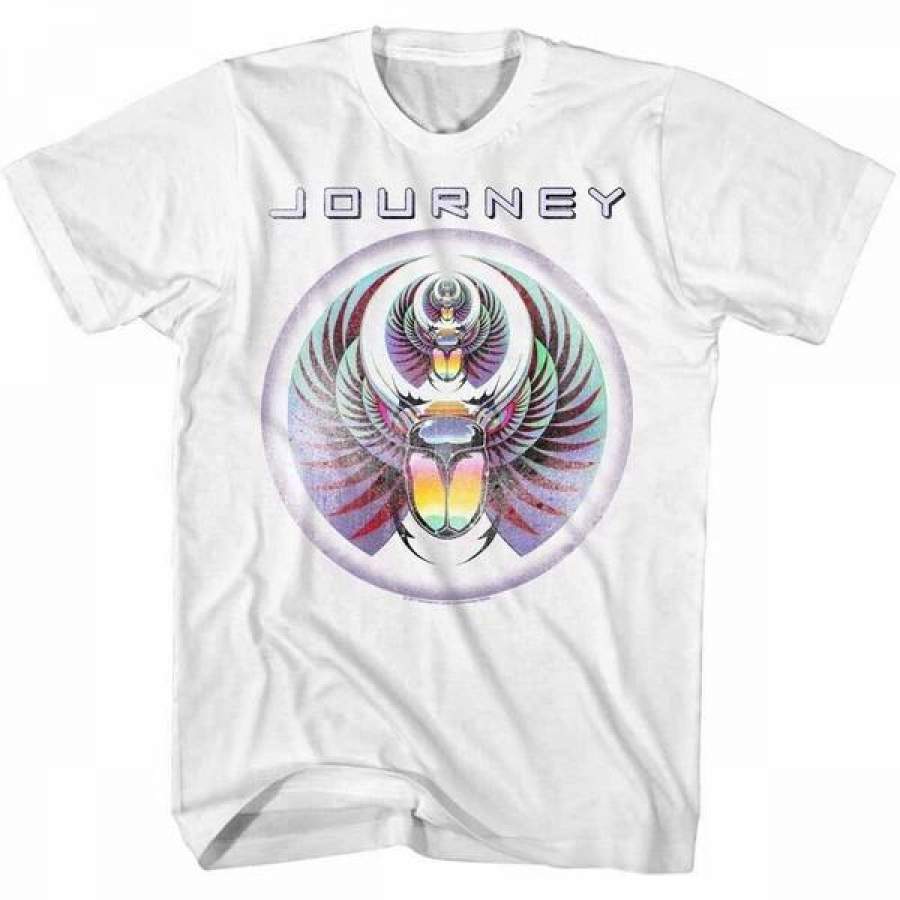 Journey Scarab Captured Vintage Album Cover Men'S T Shirt Rock Band T ...