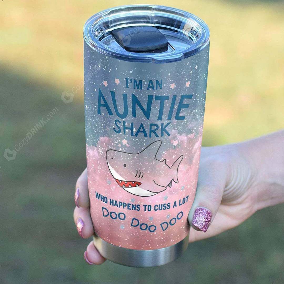 Auntie Shark Tumbler  HHC02011332