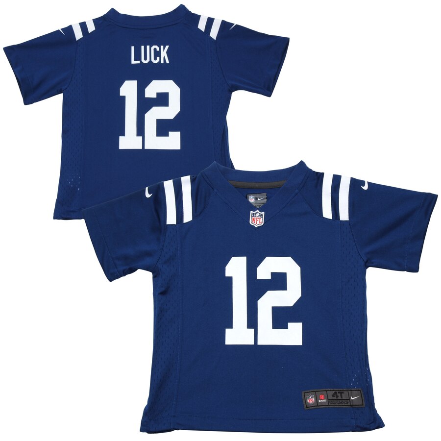 Andrew Luck Indianapolis Colts Nike Infant Team Color Game Jersey – Royal