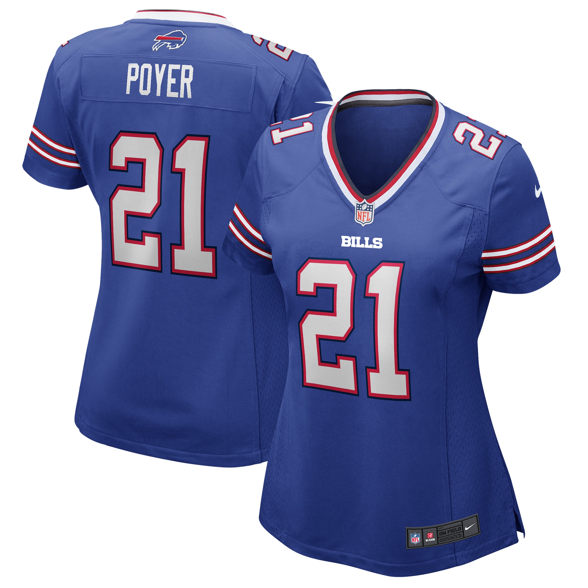 Women’s Jordan Poyer Royal Buffalo Bills Game Jersey