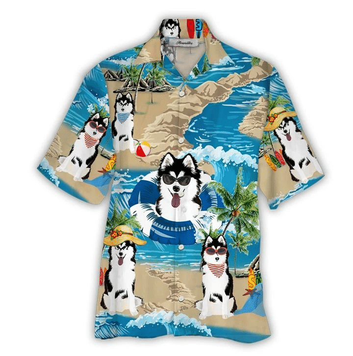 Husky Hawaii Shirt Unisex Adult Ha108362