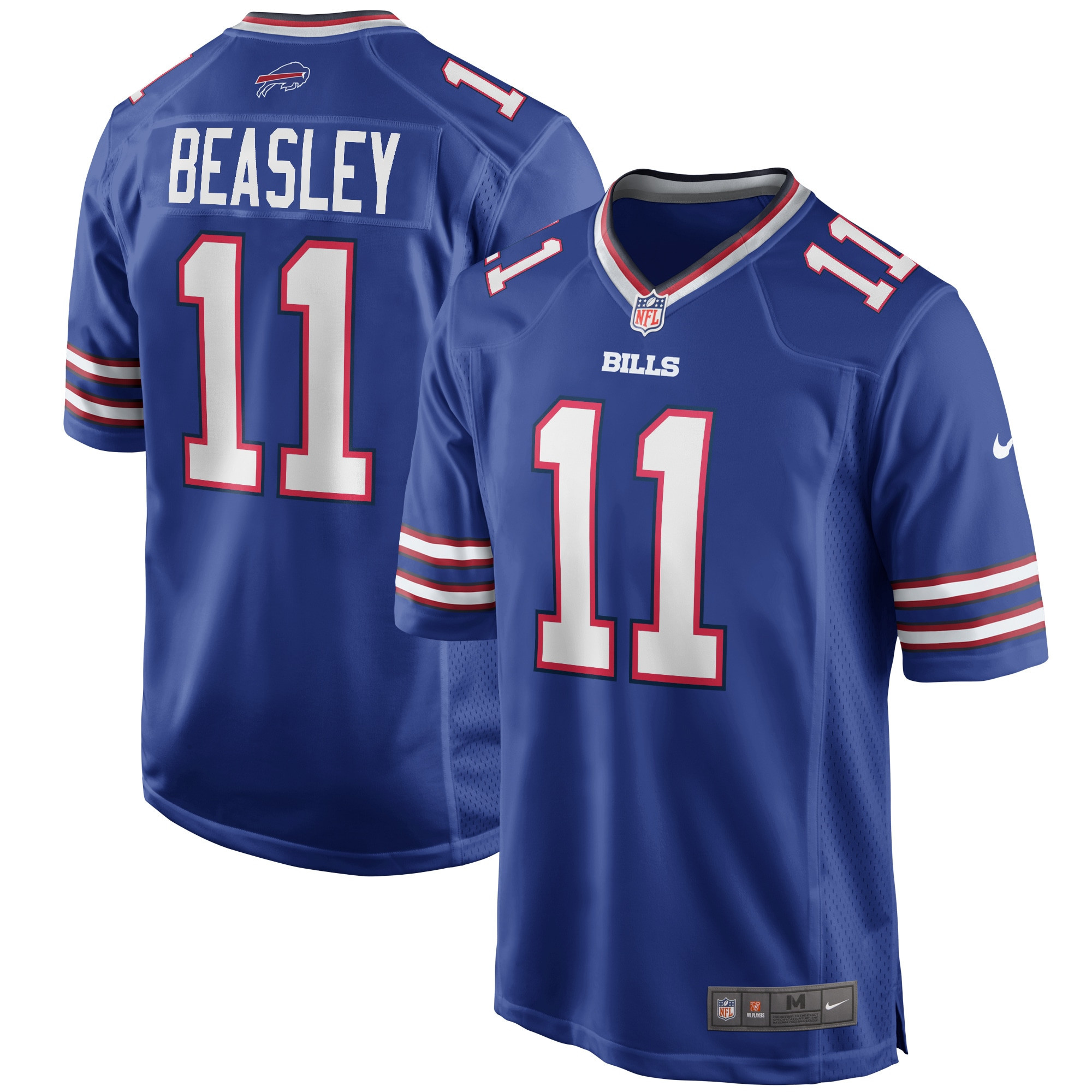 Cole Beasley Buffalo Bills Game Player Jersey – Royal NFL