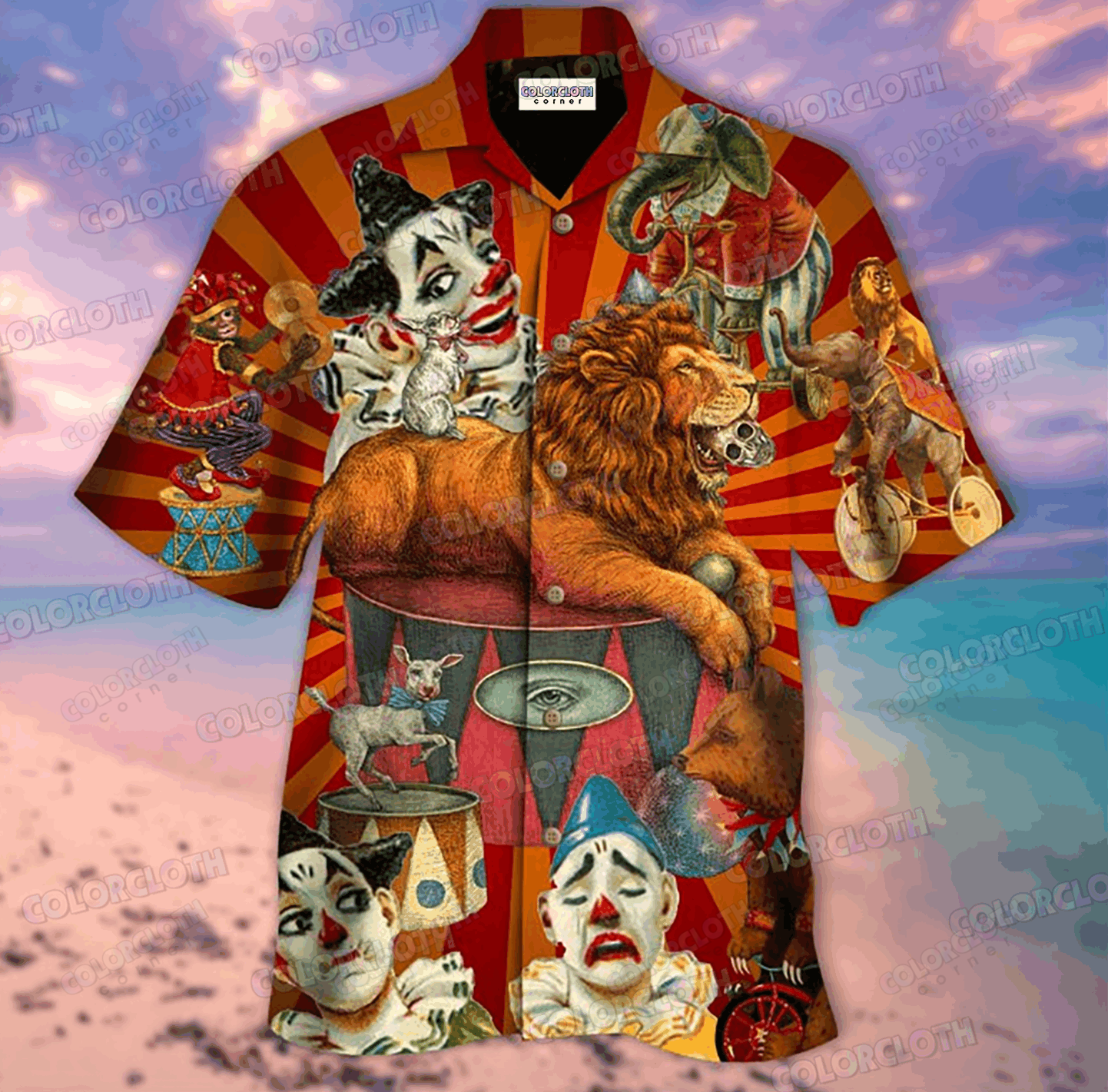 Circus And Clown Hawaii Shirt Ha84069