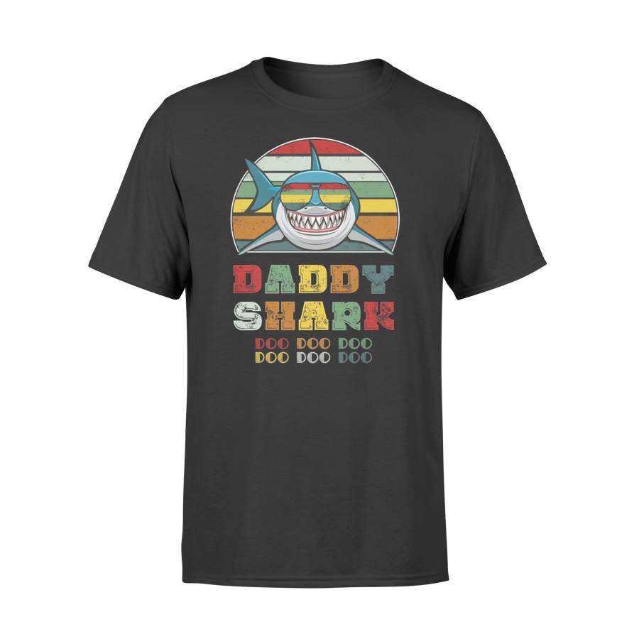 Daddy Shark Doo Doo Vintage – T-shirt