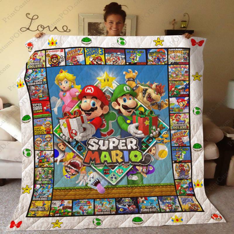 [TA] –  Mario Quilt Blanket