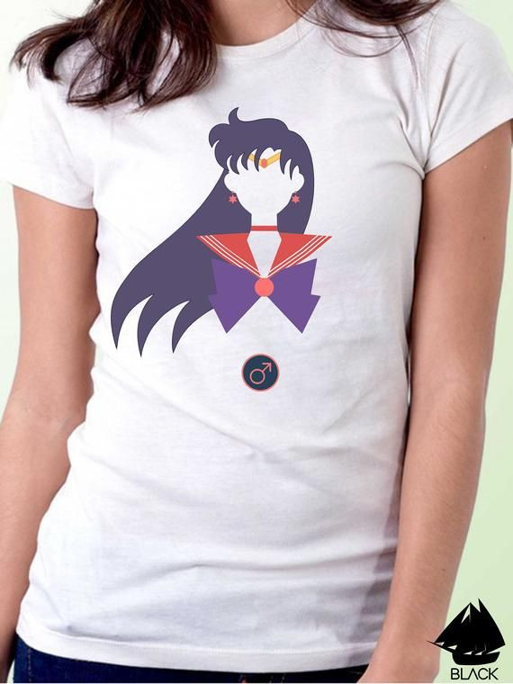 Sailor Mars Shirt Anime Manga Sailor Moon Shirt