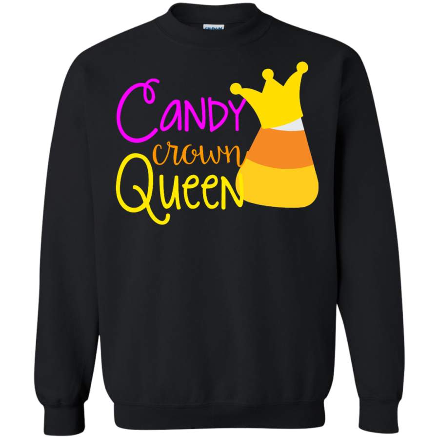 candy crown halloween Pullover Sweatshirt