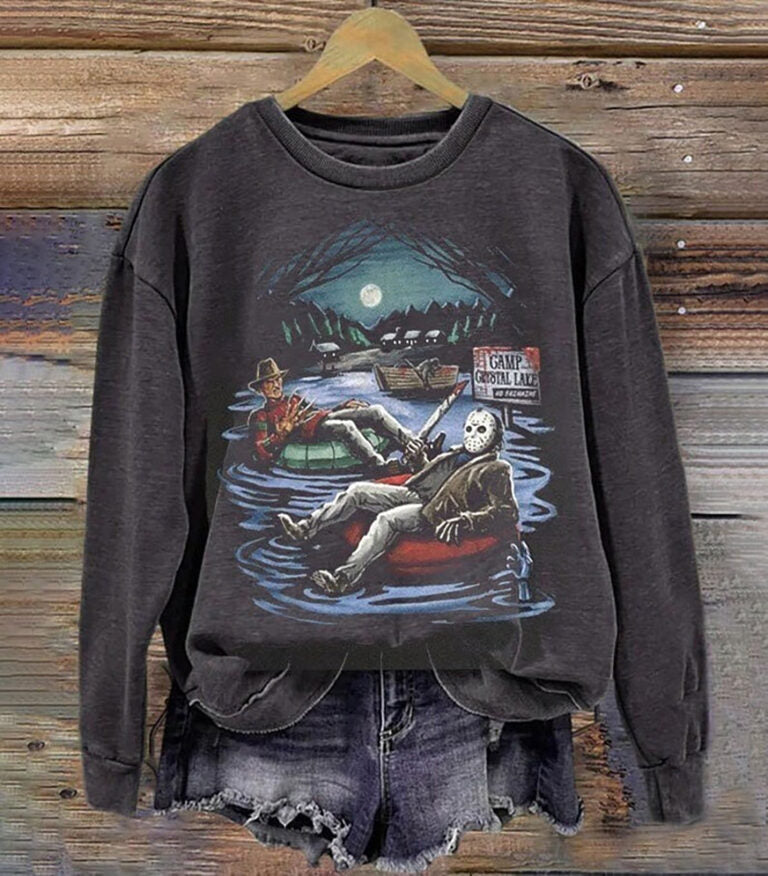 Halloween Sweatshirt 2D Crewneck Sweatshirt All Over Print Sweatshirt For Women Sweatshirt For Men Sws3964