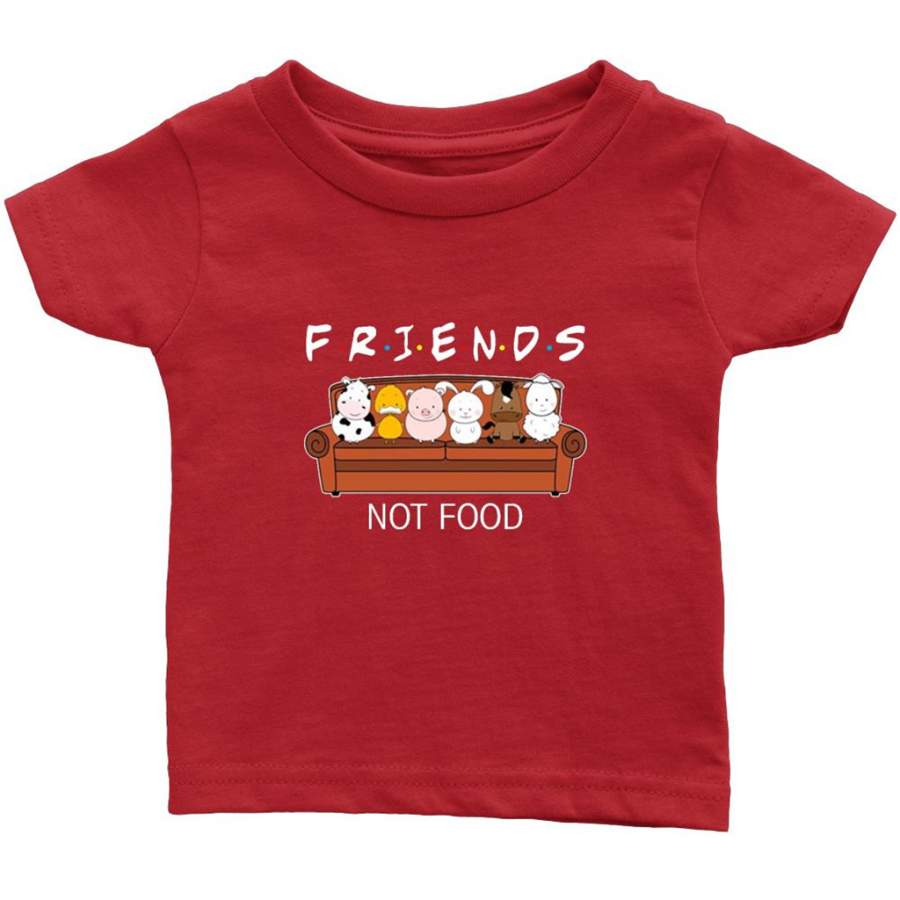 Animal Are Friends Not Food – Infant T-Shirt