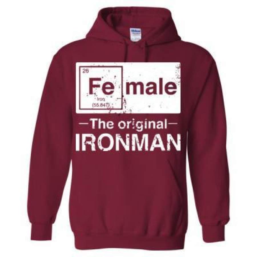 AGR Female The Original Ironman Chemistry – Heavy Blend™ Hooded Sweatshirt