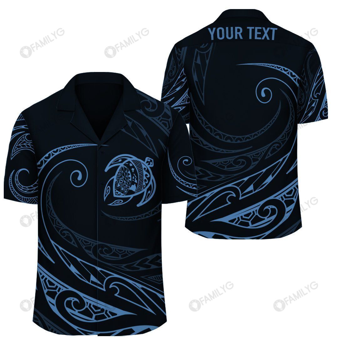Polynesian Design Turtle – Pastel – Frida Style Hawaii Shirt Summer Hawaiian For Men, Women, Couple