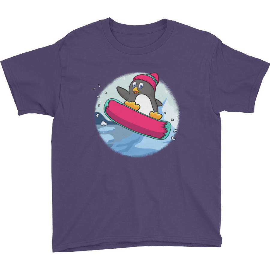 Penguin T Shirt For Boys | Funny Zoo Animal Tee | The Jazzy Panda