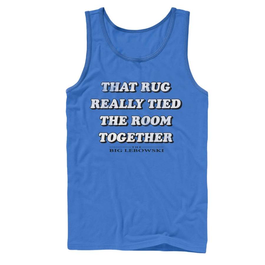 The Big Lebowski Men’s Rug Really Tied Room Together  Tank Top