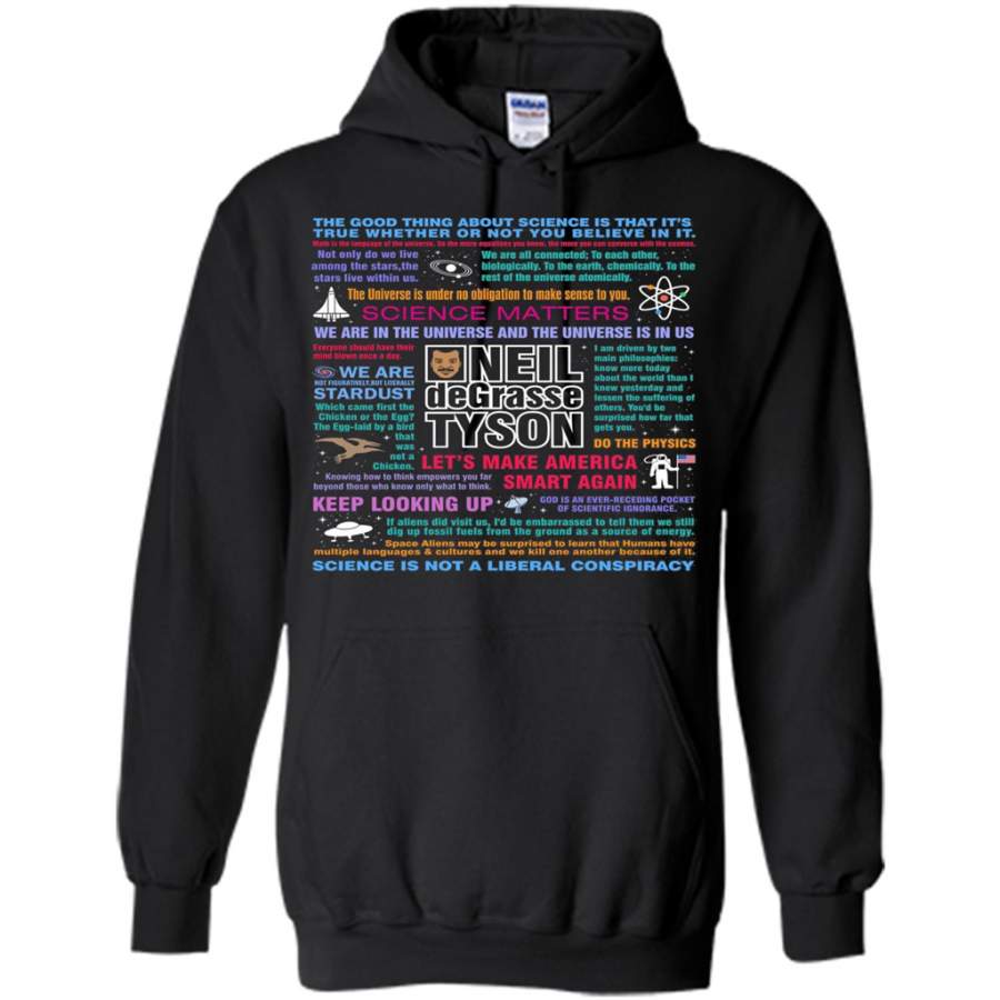 Neil deGrasse Tyson Quote Make America Smart Again T-shirt