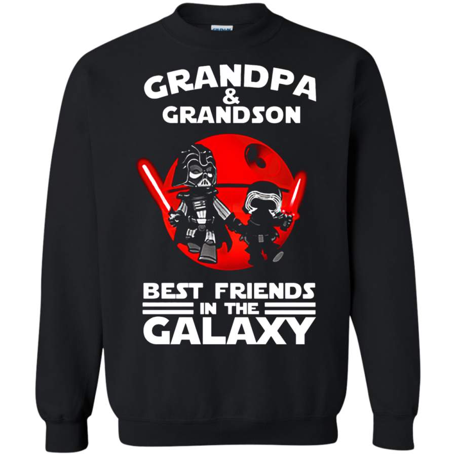 AGR Grandpa And Grandson Best Friends In The Galaxy Sweatshirt