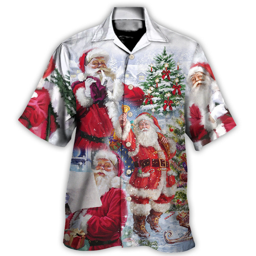 Christmas Santa Claus Is Coming To Town Hawaii Shirt Ha46846