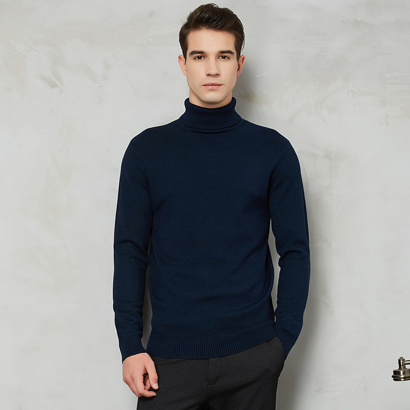 8 Color White Turtleneck Sweater Men 2021 Autumn Winter New Thick Warm Slim Fit Pullover Knitted Sweater Male Brand Clothing alx