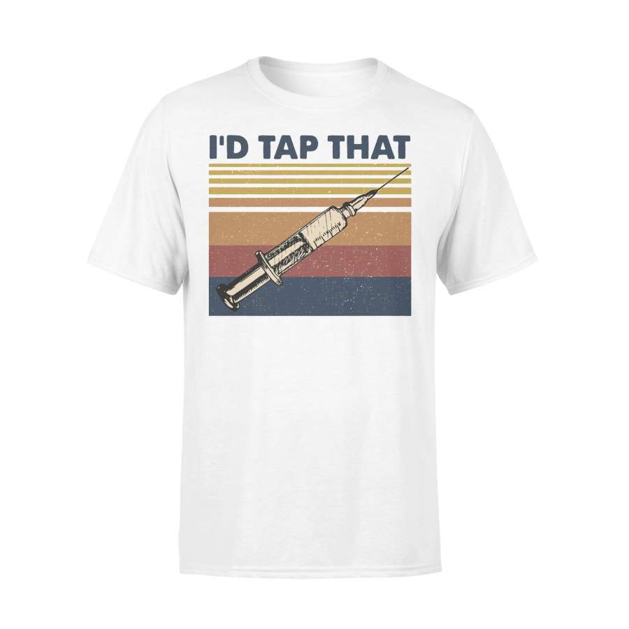 I’d Tap That Phlebotomist Vintage T-shirt