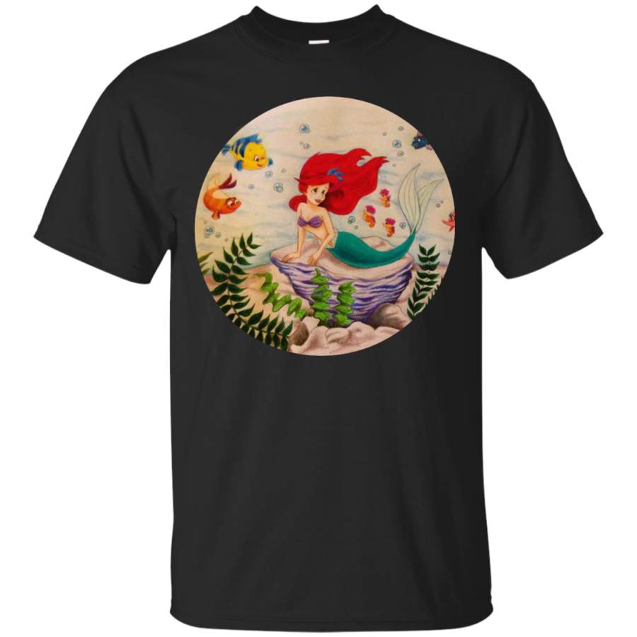 ARIEL AND FLOUNDER – Little Mermaid Big Dreams T Shirt & Hoodie