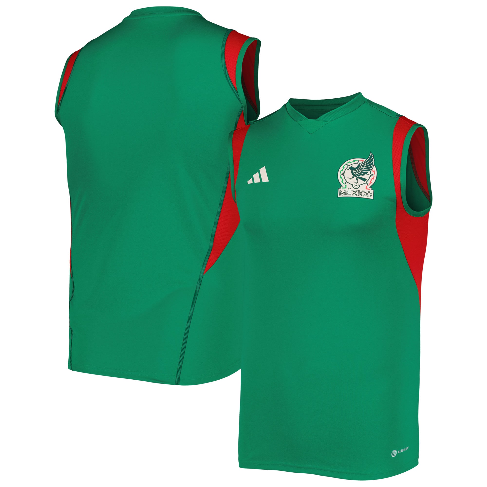 Mexico National Team Sleeveless Training Jersey – Green