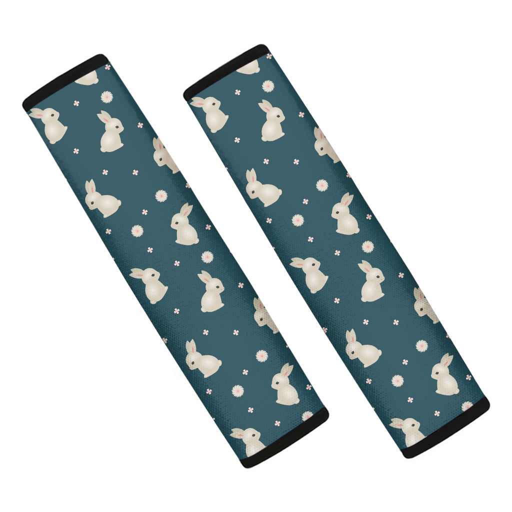 Baby Rabbit Pattern Print Car Seat Belt Covers