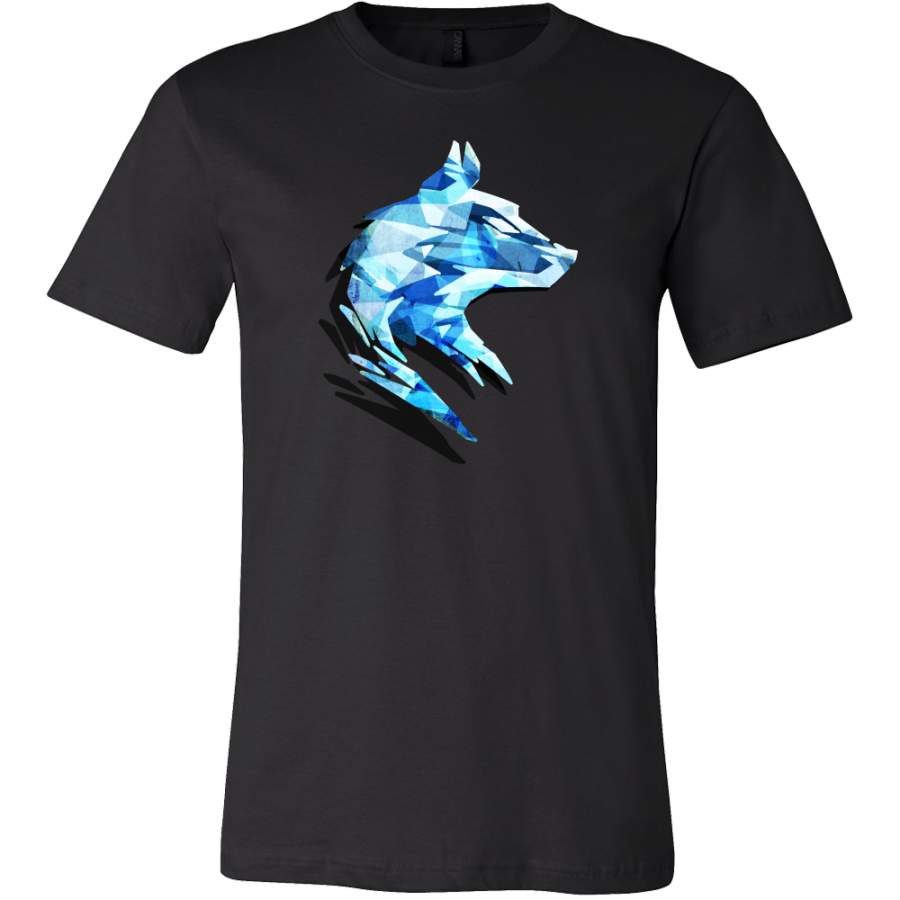 Stunning Geometric Wolf Animal Pet Lover T-Shirt