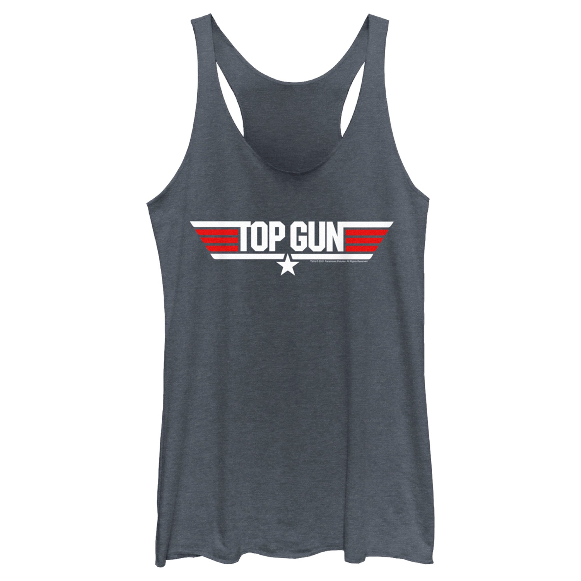 Women’S Top Gun Logo Racerback Tank Top