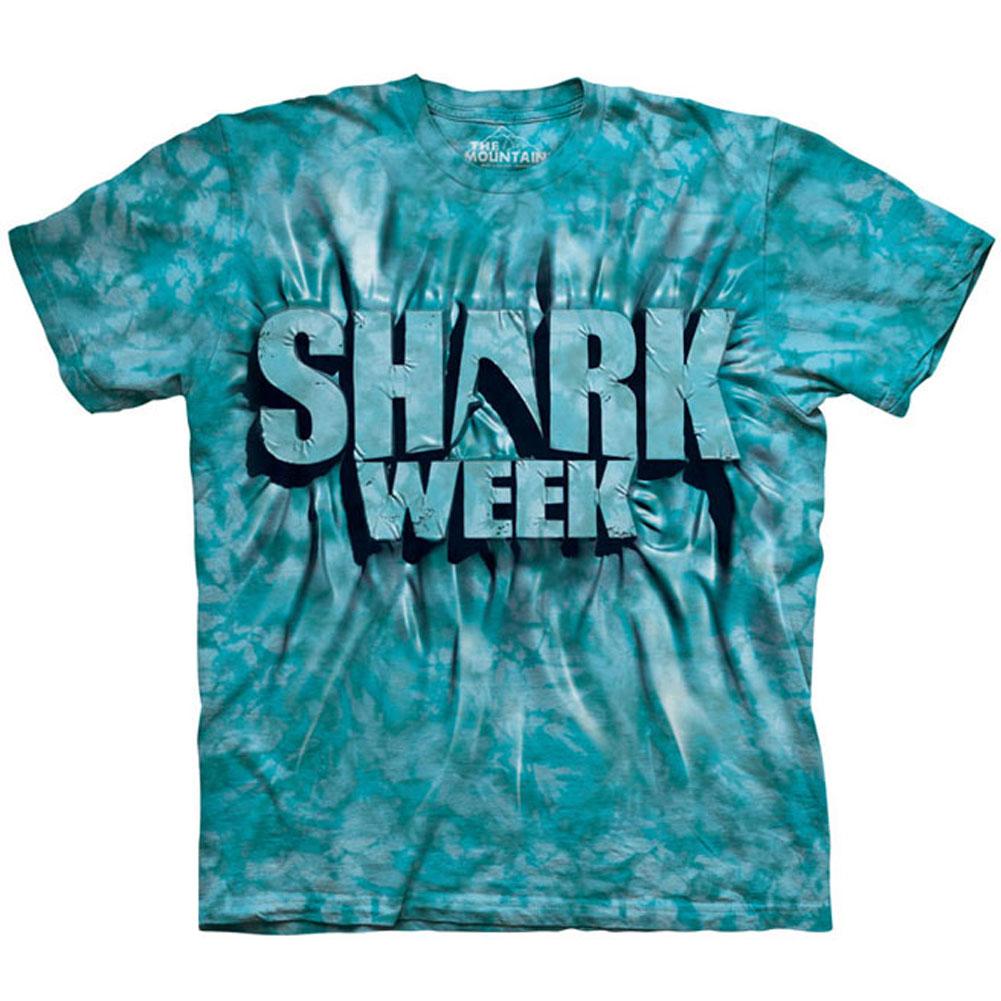 Aqua Shark Week T-Shirt