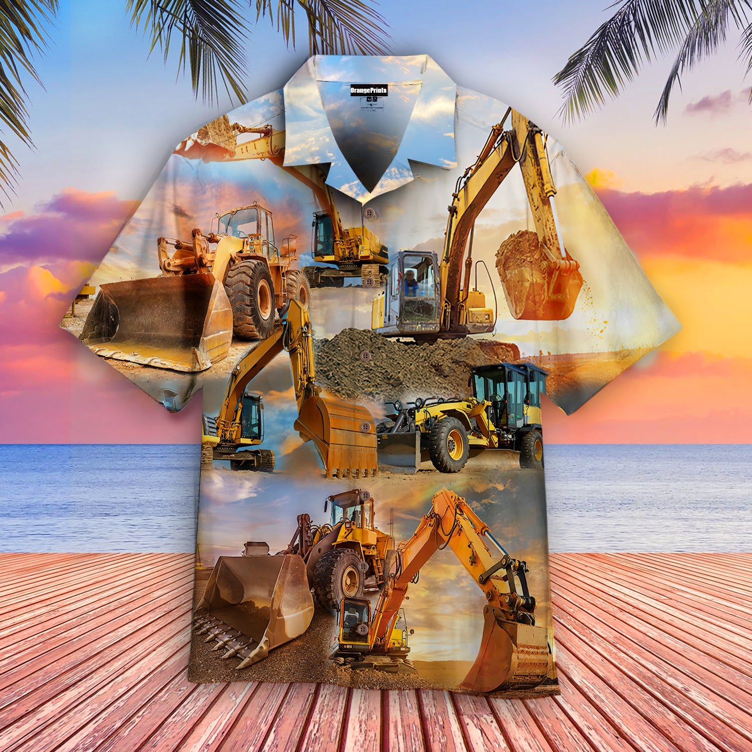 Heavy Equipment Hawaii Shirt For Men Women Adult Ha25722