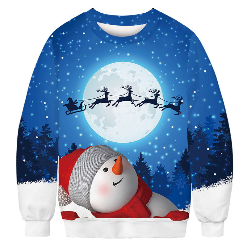 Unisex Christmas Sweatshirts Ugly Christmas Sweatshirt