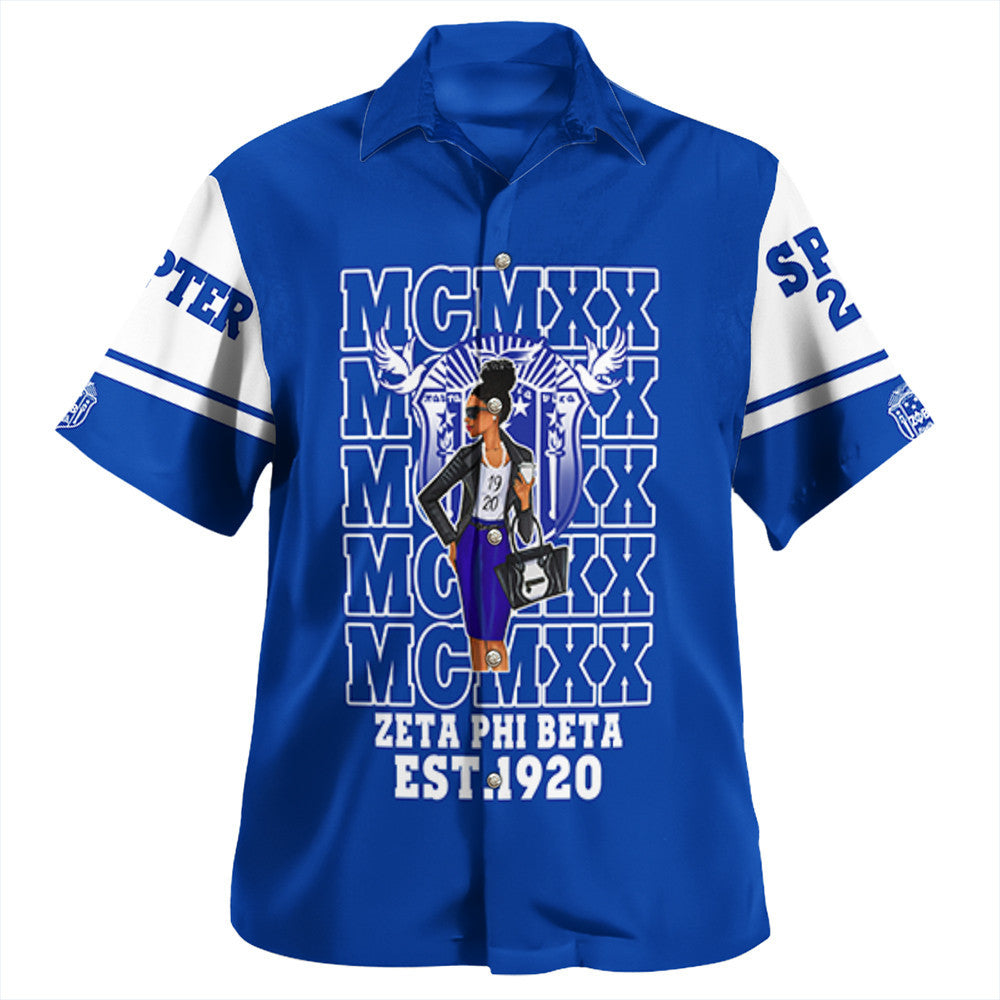 Wonder Print Shop Shirt – Personalized Zeta Phi Beta Mcm Style Hawaiian Shirt