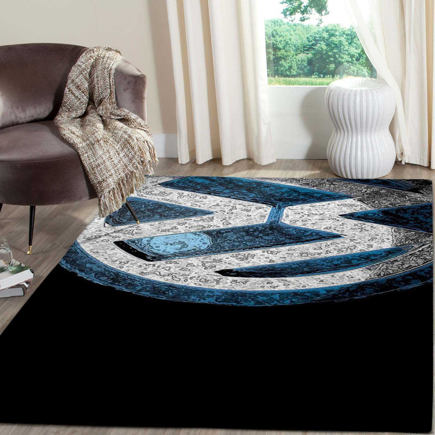 Volkswagen Logo Supercars Area Rugs Living Room Carpet 6