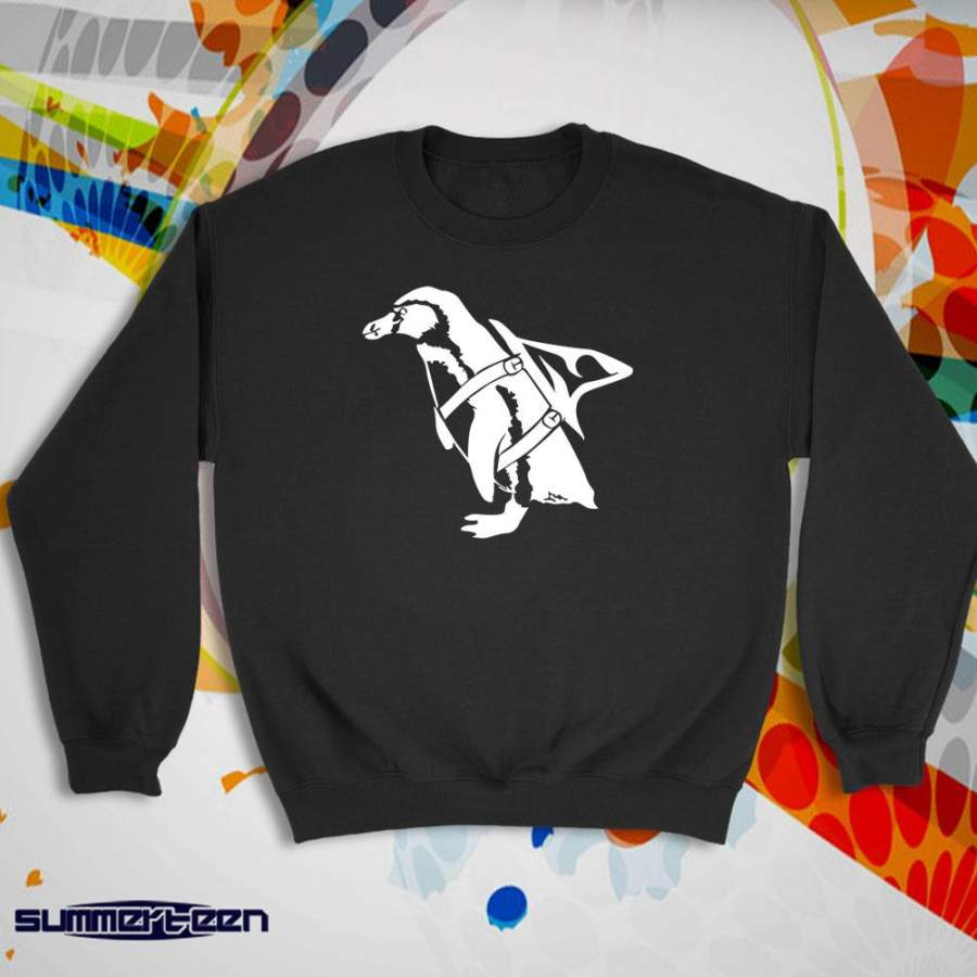 Penguin Shark Women’S Sweatshirt