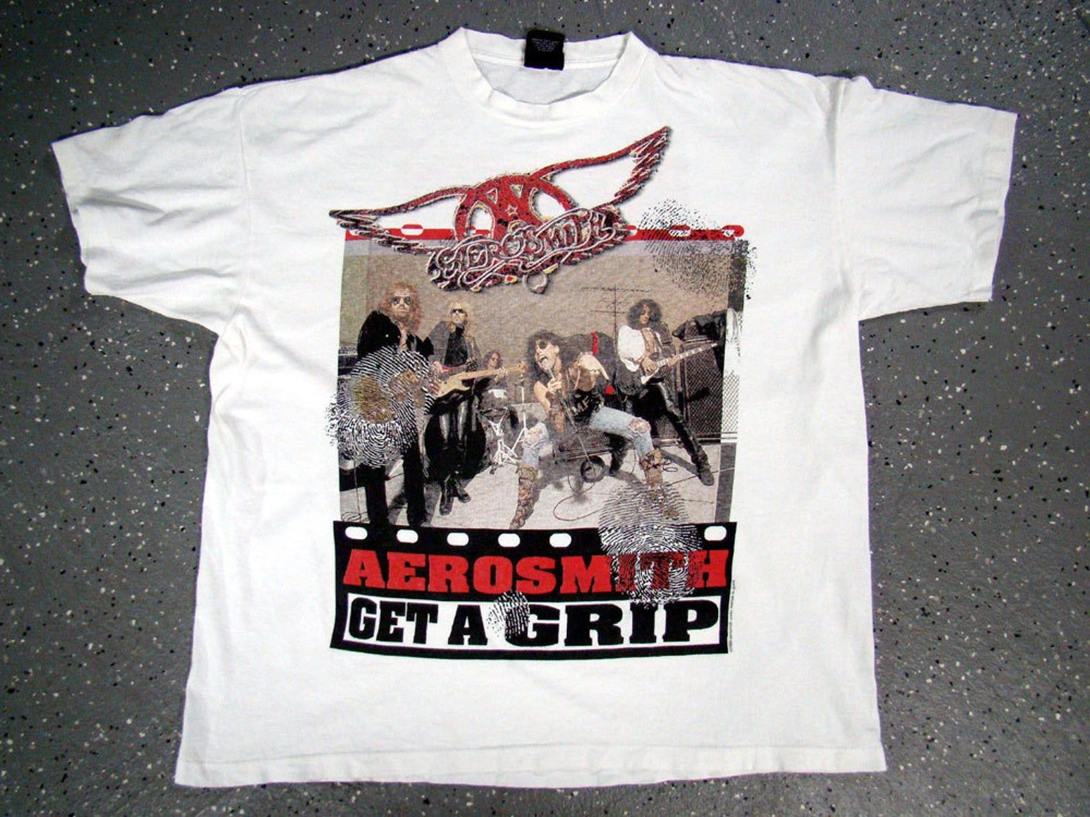 Aerosmith Get A Grip Tour T Shirt 1993 – Please Read Description!