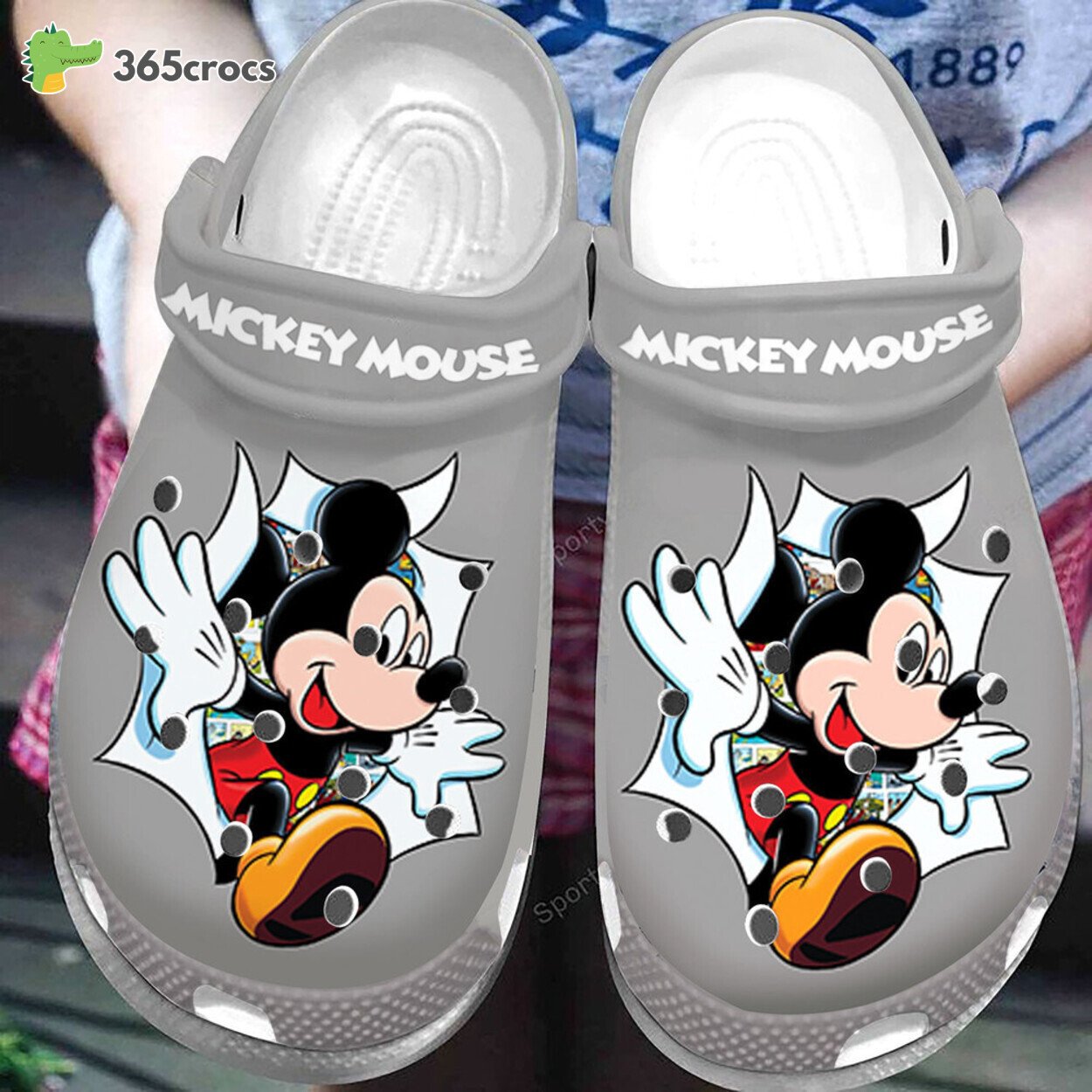 Celebrate Disney Happy Mickey Mouse Inspired Clogs Design