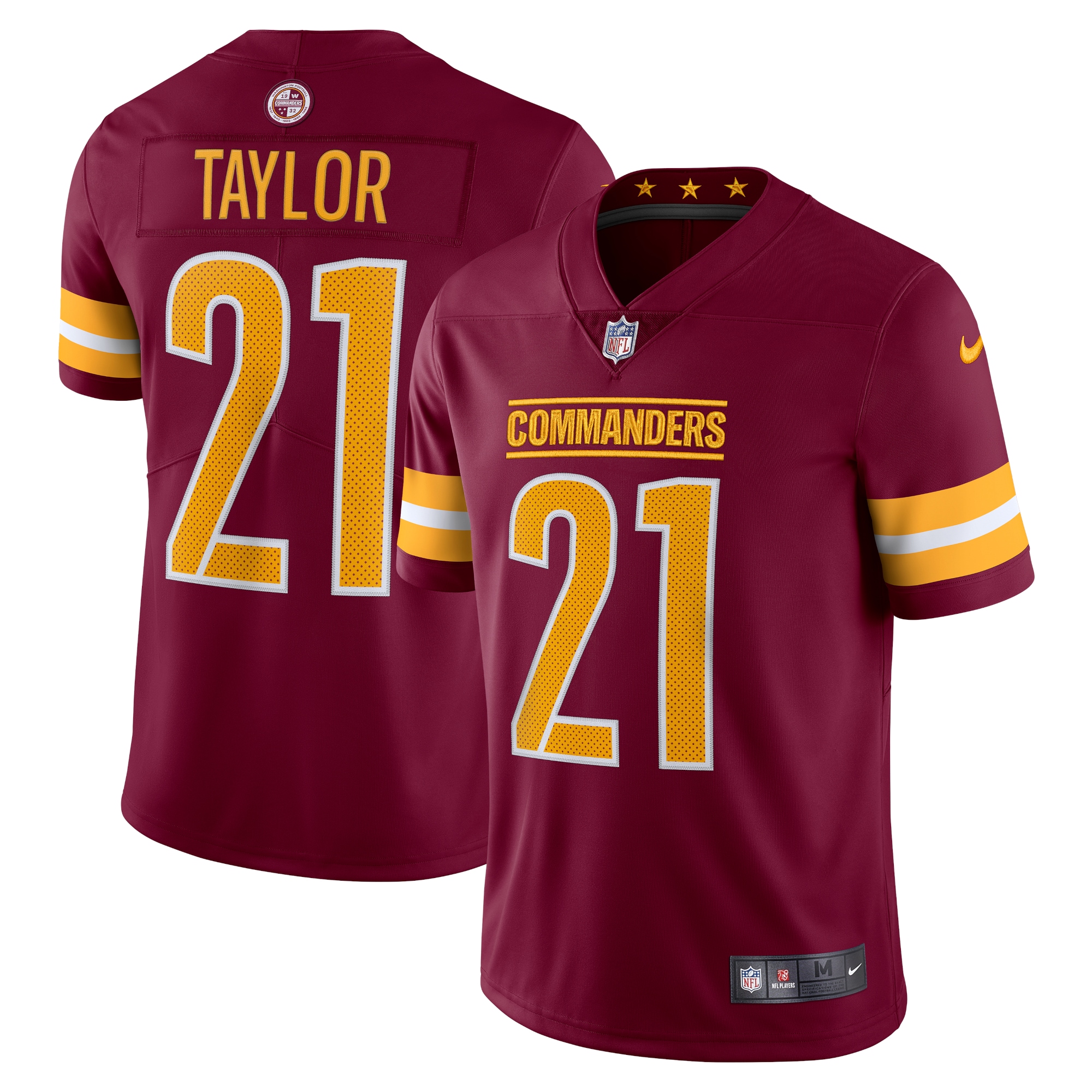 Sean Taylor Washington Commanders 2022 Home Retired Player Limited Jersey – Burgundy