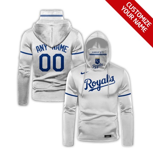 Kansas City Royals Personalized Bandana Hoodie All Over Printed Bandana Hoodie Us Size