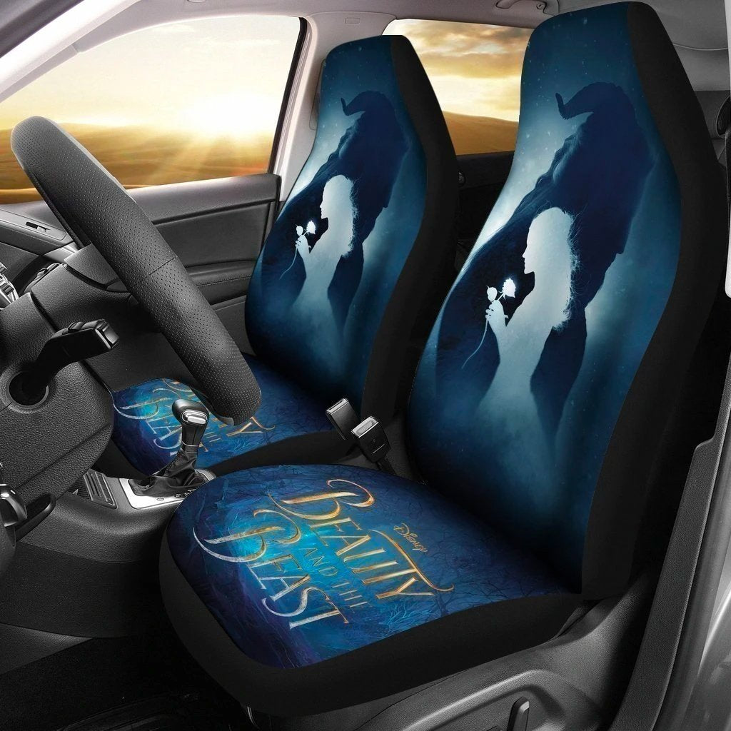 Amazing Art Beauty And The Beast Car Seat Covers